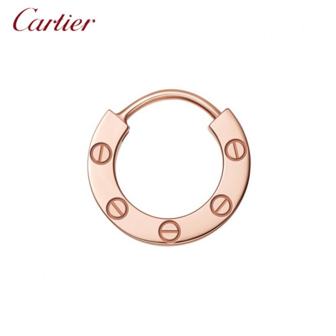 Cartie LOVE SINGLE EARRING LOVE イヤリング